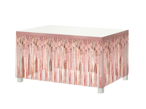 Skirting różowe złoto - 80 x 300 cm - 1 szt.