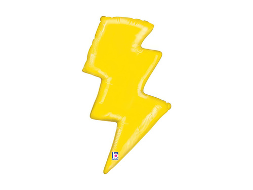 Balon foliowy kształt błyskawica - 31" - 1 szt.