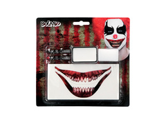 Zestaw do malowania twarzy Straszny Klaun