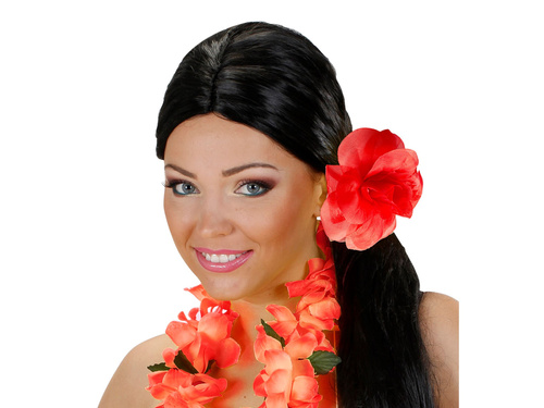 Gumka do włosów Kwiatek czerwony - 1 szt.