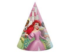 Czapeczki urodzinowe Princess Księżniczka - 6 szt.