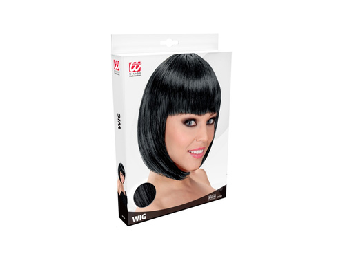 Czarna peruka Lou Lou