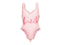 Balon foliowy Strój kąpielowy Bride - 37 x 68 cm - 1 szt.