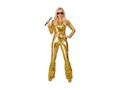 Strój złoty catsuit