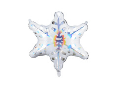 Balon foliowy Śnieżynka - 55 x 57 cm - 1 szt.