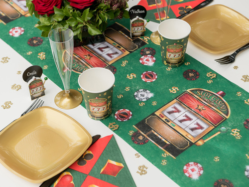 Bieżnik Kasyno - 30 cm x 5 m - 1 szt.