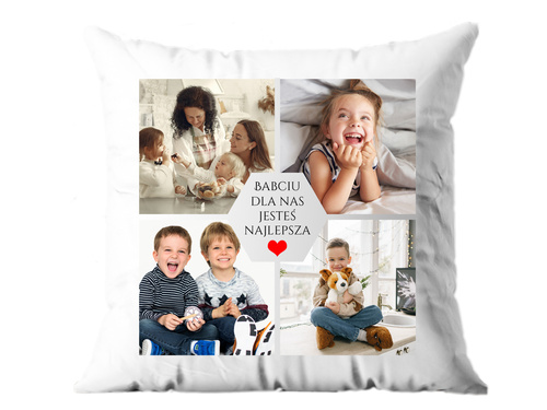 Poszewka personalizowana na dzień babci - 1 szt.