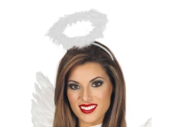 Opaska aureolka biała - 1 szt.