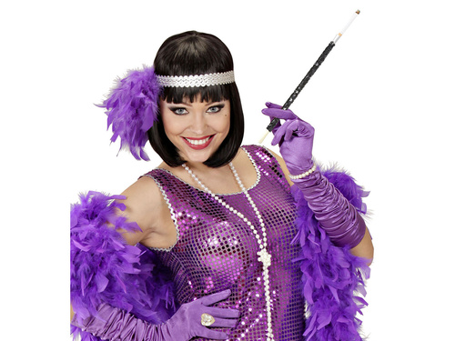 Cygaretka retro czarna - 1 szt.