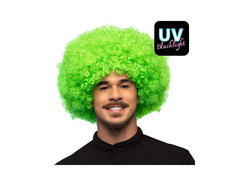 Peruka Afro Groove zielona