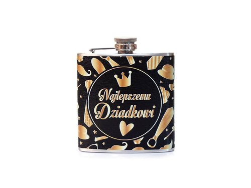 Piersiówka Najlepszemu Dziadkowi - 178 ml