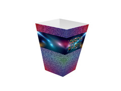 Pudełka na popcorn Disco - 6 szt.