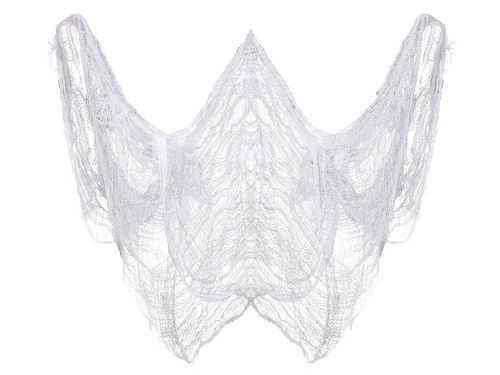 Biała siatka na Halloween - 200 x 500 cm - 1 szt.