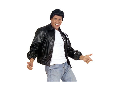 Czarna Kurtka skórzana typu Greaser