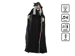 Dekoracja stojąca Wściekła wiedźma - 183 cm - 1 szt.