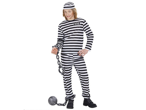 Kostium Więzień - 1 szt.