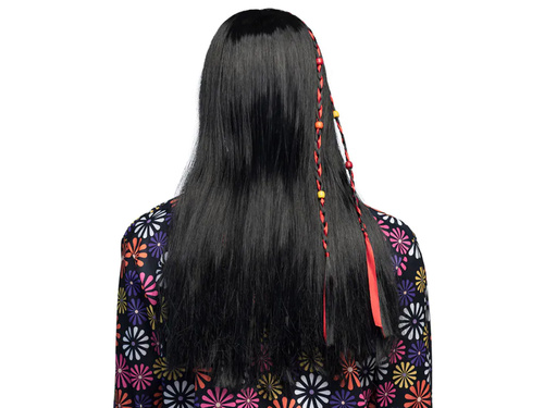 Peruka Hippisa z warkoczykami