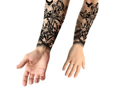 Tatuaż na przedramię Krzyż - 1 szt.