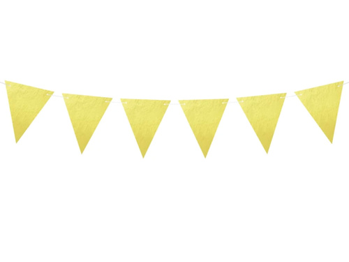 Baner flagi złoty - 180 cm - 1 szt.