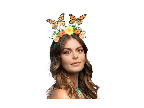 Opaska na głowę motyl