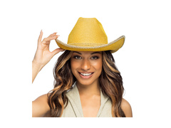 Kapelusz kowbojski Charly złoty