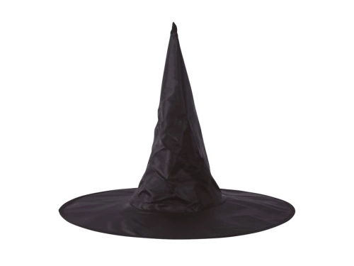 Kapelusz czarownicy czarny na Halloween - 1 szt.