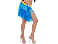 Spódniczka hawajska krótka niebieska - 45 cm - 1 szt.