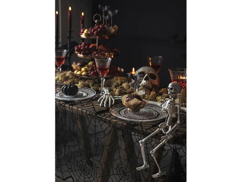 Obrus Pajęczyna na Halloween - 135 x 180 cm - 1 szt.