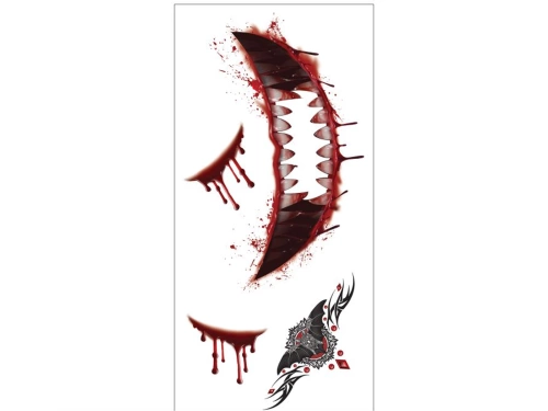 Tatuaż krwawy Wampir - 1 szt.