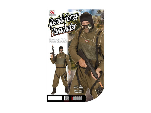 Strój spadochroniarza sił specjalnych