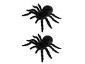 Dekoracja Pająki na Halloween - 10,5 cm - 2 szt.