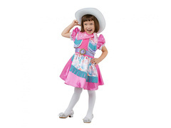 Kostium Elegancka Kowbojka dla dziewczynki - 1 szt.