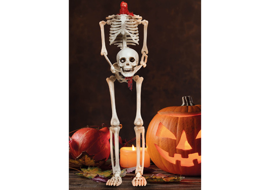 Dekoracja wisząca szkielet bez głowy - 37 cm - 1 szt.