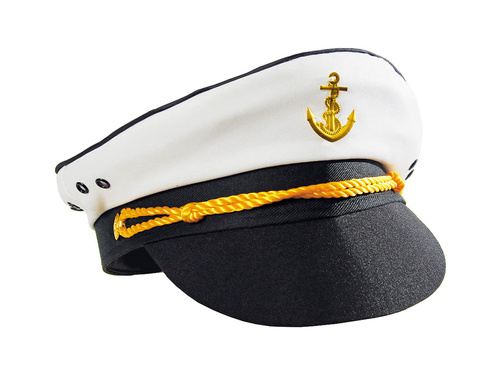 Czapka kapitana statku rozmiar S - 1 szt.