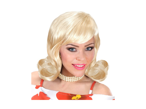 Blond peruka Flip z lat 60.
