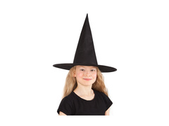 Kapelusz dziecięcy czarownicy Ursula czarny