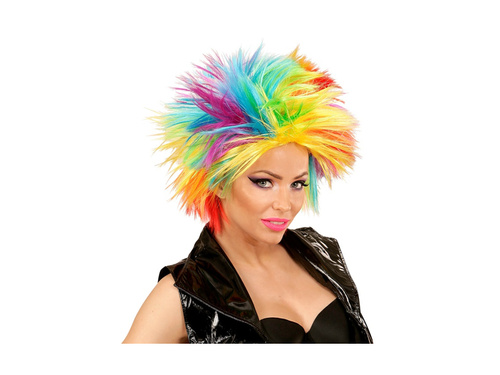 Peruka „Rainbow Punk”