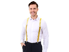 Szelki cekinowe - złote - 1 szt.