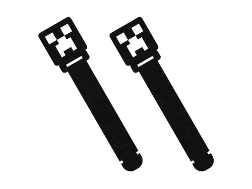 Serwetnik piksele - 19 cm - 4 szt.