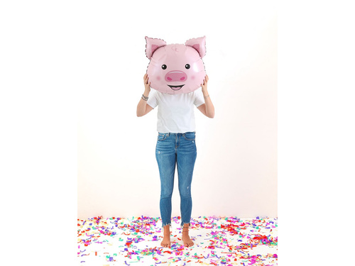 Balon foliowy Prosiaczek - 61 x 45 cm - 1 szt