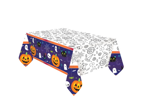 Obrus dla dzieci do pokolorowania na Halloween - 1 szt.