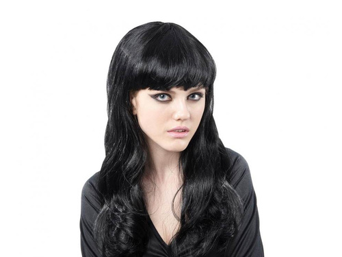 Peruka Glamour czarna - 1 szt.