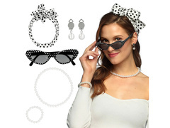 Zestaw retro Pin-up - 6 szt.