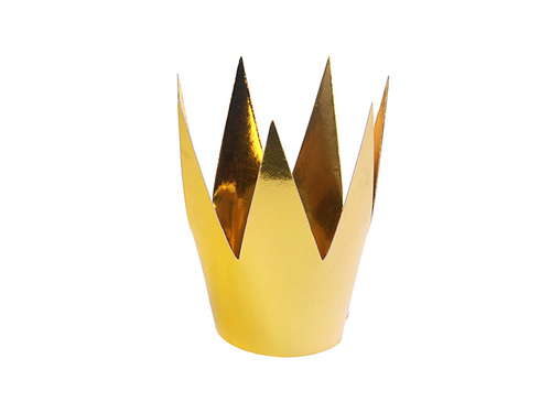 Korona królowej Party - złota - 3 szt.