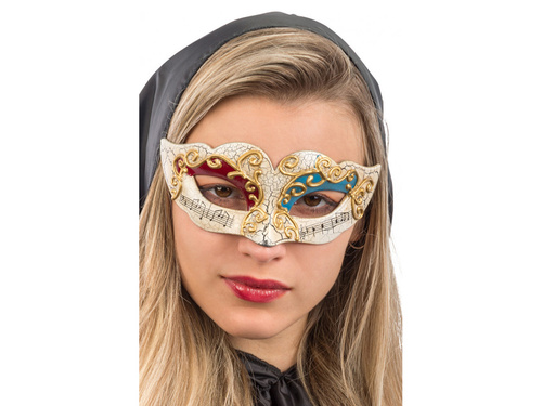 Maska karnawałowa złota