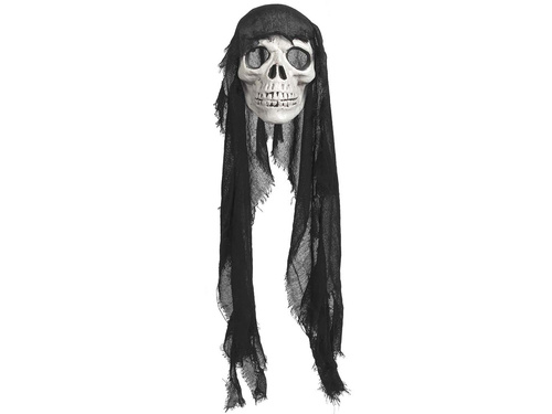 Dekoracja wisząca Straszna Czaszka - 100 cm - 1 szt.