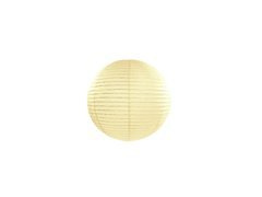 Lampion Kula kremowy - 20 cm - 1 szt.