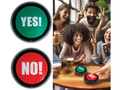 Przycisk Yes! No! do quizów - 2 szt.