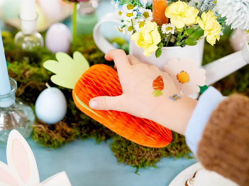 Tatuaże zmywalne na Wielkanoc - 20 szt.