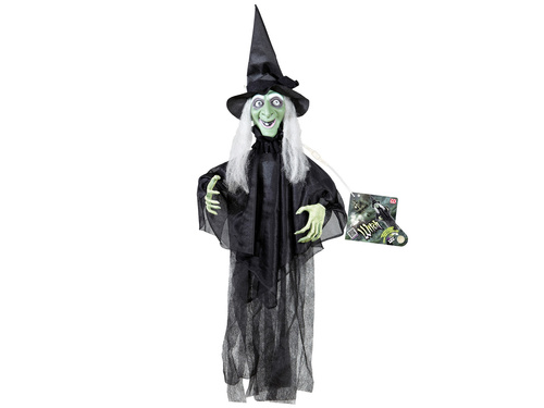 Dekoracja wisząca Wiedźma - 60 cm - 1 szt.